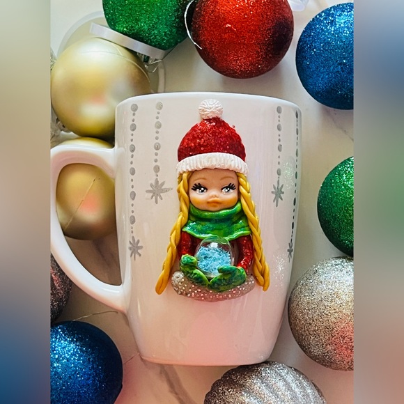 Christmas mug coffee mugs cute mug doll mug - Picture 7 of 15